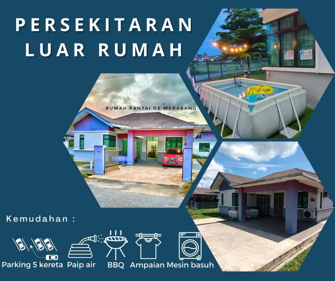 Rumah Pantai De Merabang Bachok Exteriér fotografie